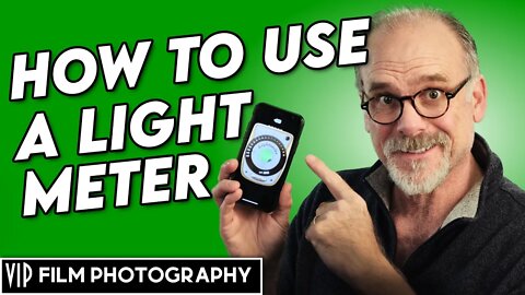 How to use a LIGHT METER and the myLightMeter Pro App