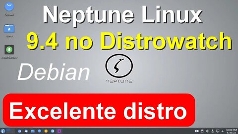 Neptune uma distribuição GNU / Linux para desktop totalmente baseada no Debian Stable. Nova versão