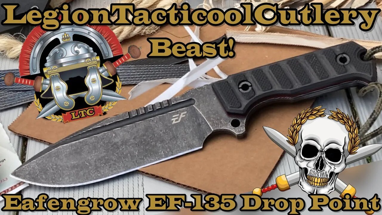 Testing the Eafengrow EF-135 Drop Point Fixed Blade! #knife #bushcraft #edc #fixedblade #hiking