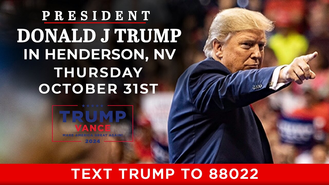 LIVE: President Trump in Henderson, NV