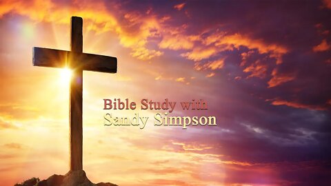 Sandy Simpson's Zoom Bible Study - 1 Corinthians 8