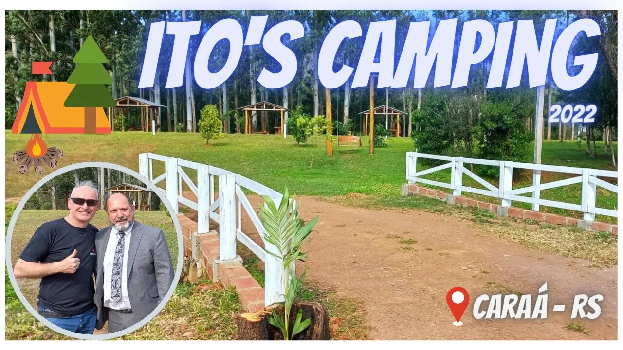 ✅ ITO´S CAMPING | camping - apartamentos - salão de eventos - piscina e praia de rio | Caraá/RS