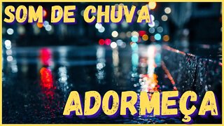 Som de chuva para dormir! Barulho de chuva no telhado! Durma, relaxe, medite, estude e ore!