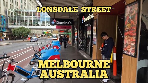 Exploring Melbourne Australia: A Walking Tour of Lonsdale Street