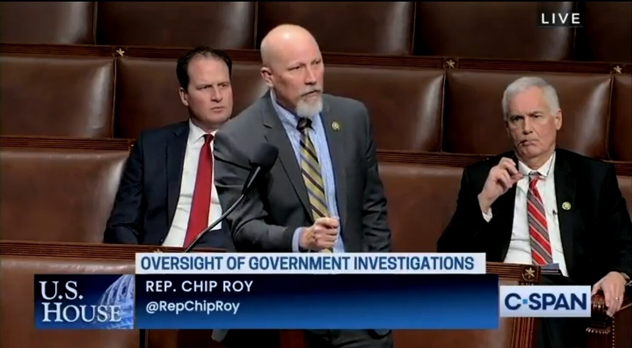 Rep Chip Roy Rips The Power Of Gov’t To Target Parents