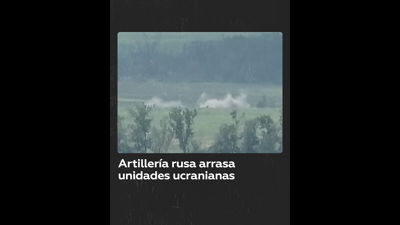 La artillería rusa elimina tropas ucranianas cerca de Artiómovsk