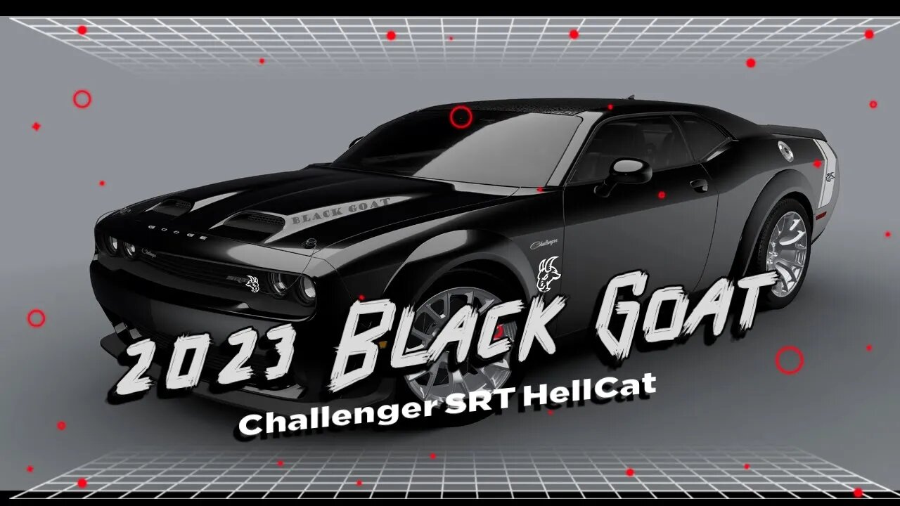 2023 Challenger SRT Hellcat (Black GOAT Edition)