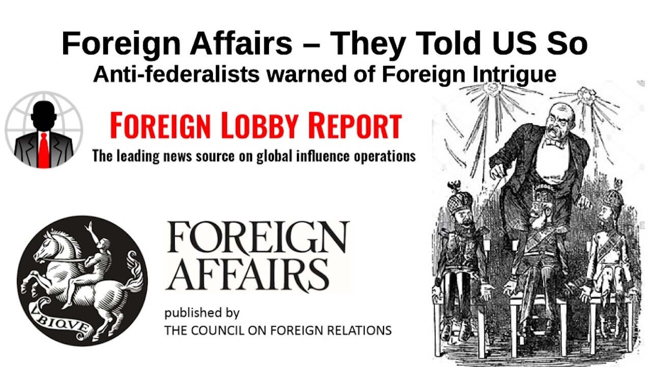 Episode 378: Foreign Affairs – They Told US So