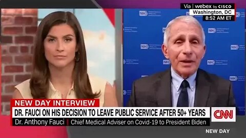 Fauci on if the pending investigations play any role on him leaving his position:"None at all