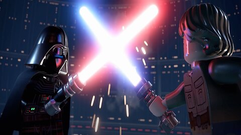 THE EMPIRE STRIKES BACK but its LEGO 