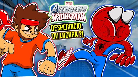 Homem Aranha nos VINGADORES é um DESASTRE 😢| Rk Play