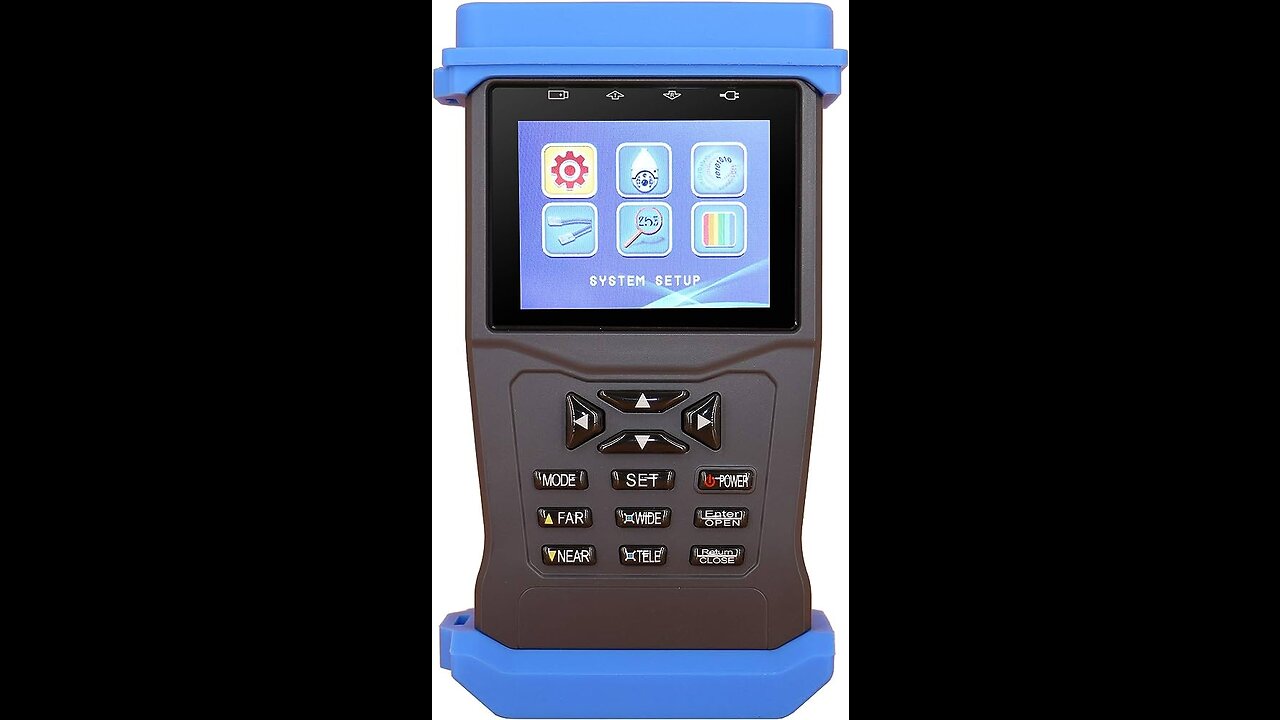 SGEF Wrist CCTV Tester, HD 5MP Portable Camera Tester 5MP AHD CVBS Tester UTC OSD Control 4.3 I...