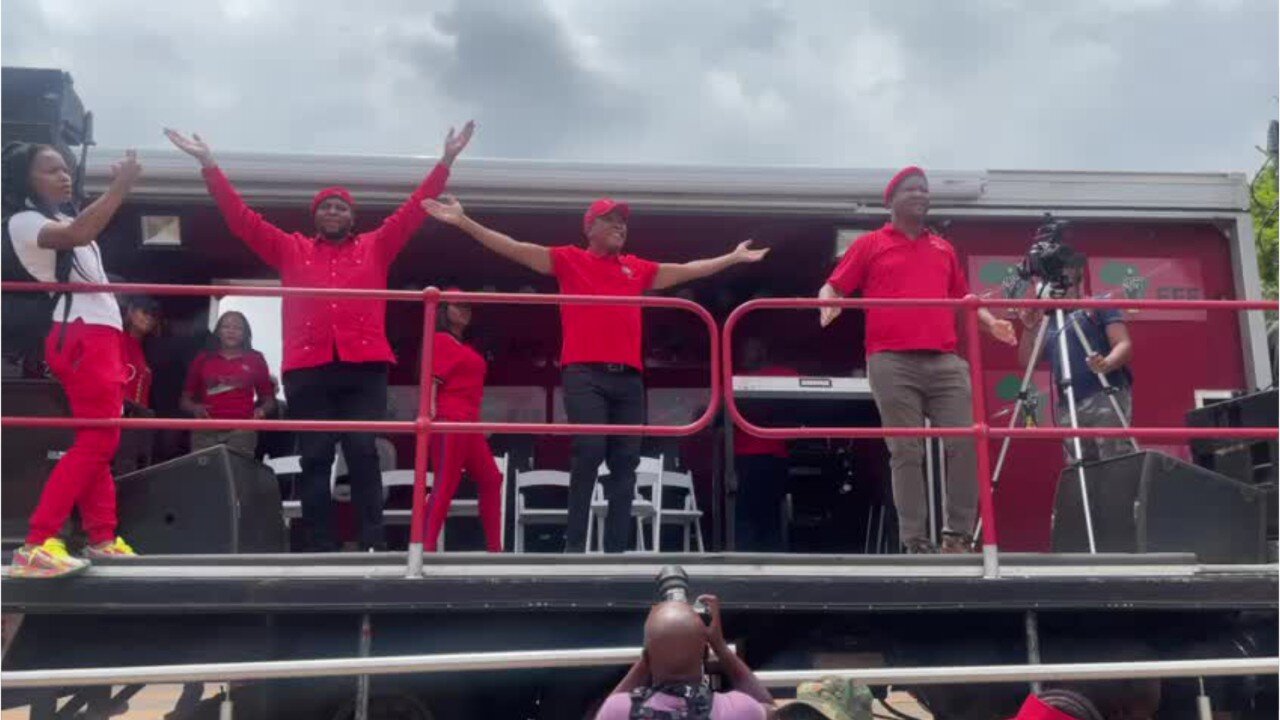 EFF launch: Julius Malema arrives