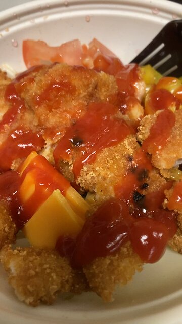 Wawa chicken hoagie bowl for dinner again