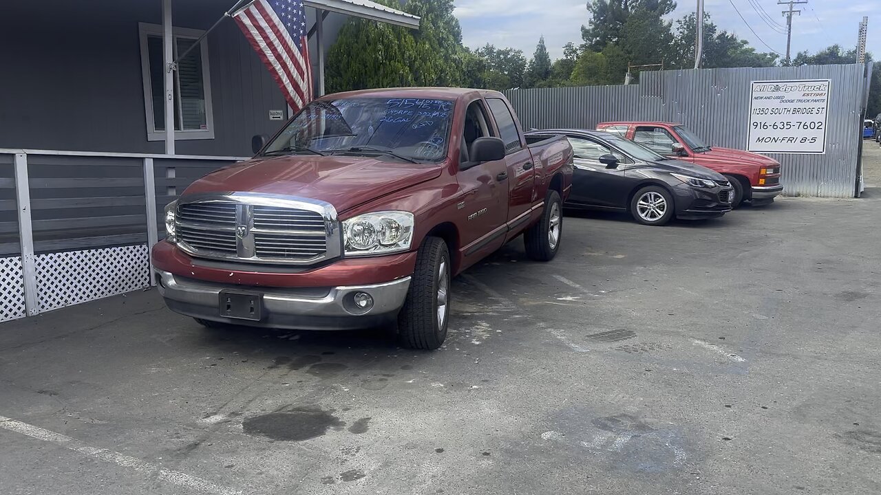 2007 Ram 1500 5.7 hemi STK# 5154