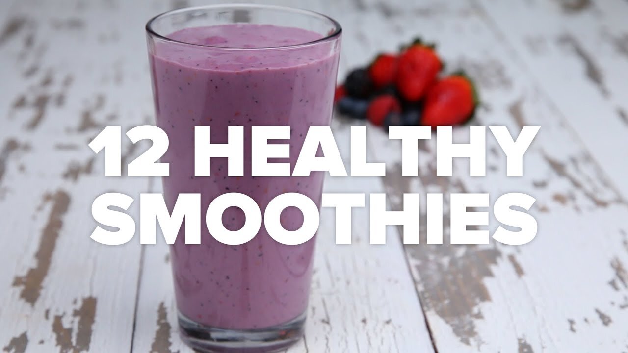 12 HEALTHY SMOOTHIES FOR WEIGHT LOSS