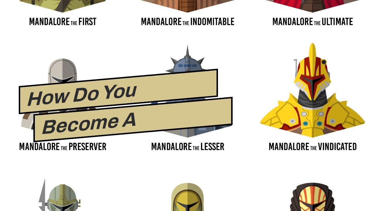 How Do You Become A Mandalorian?