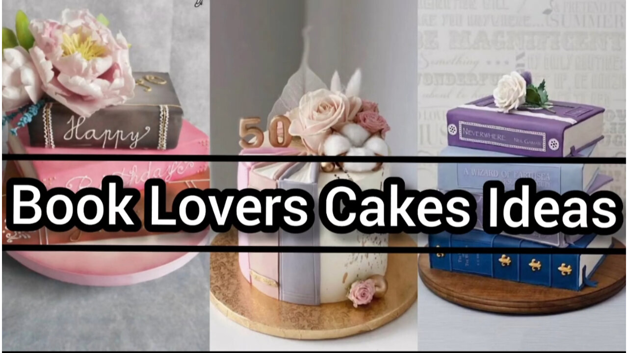 Amazing Book theme Cakes Ideas