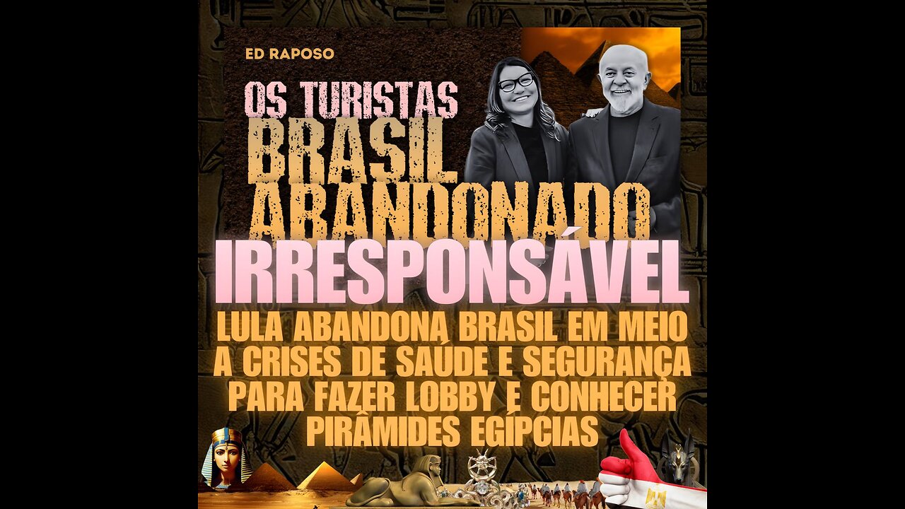 Lula da Silva e Rosângela viajam para Egito e Etiópia em meio a explosão de casos de Dengue