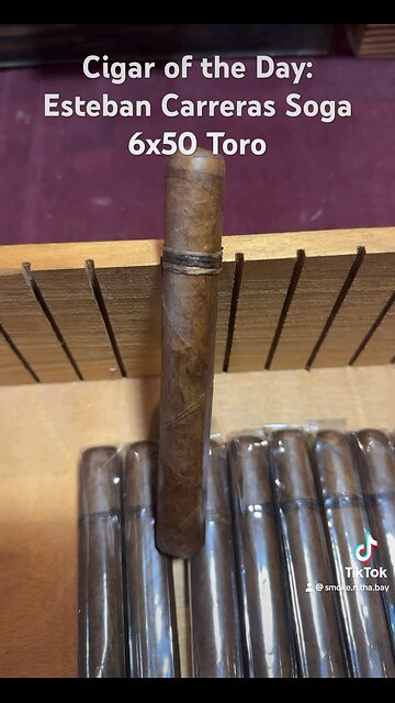 Esteban Carreras Soga 6x50 Toro #Short #Cigars #Shorts #Cigar #CigarOfTheDay