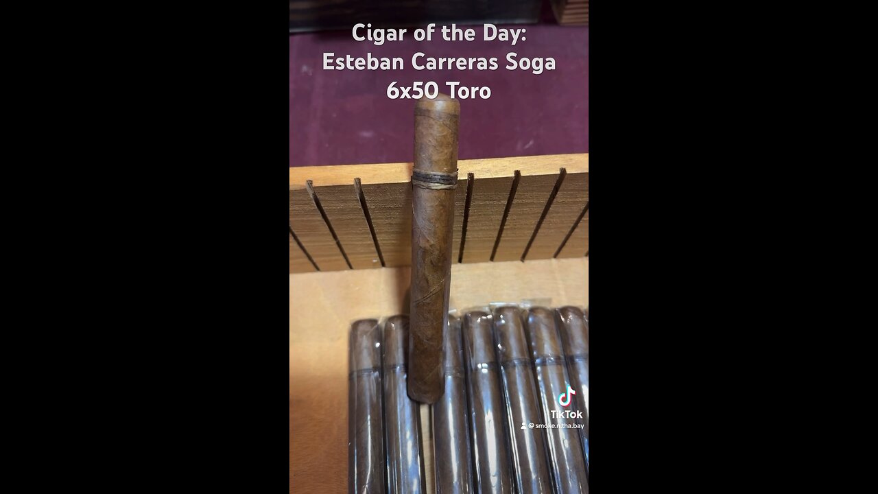 Esteban Carreras Soga 6x50 Toro #Short #Cigars #Shorts #Cigar #CigarOfTheDay