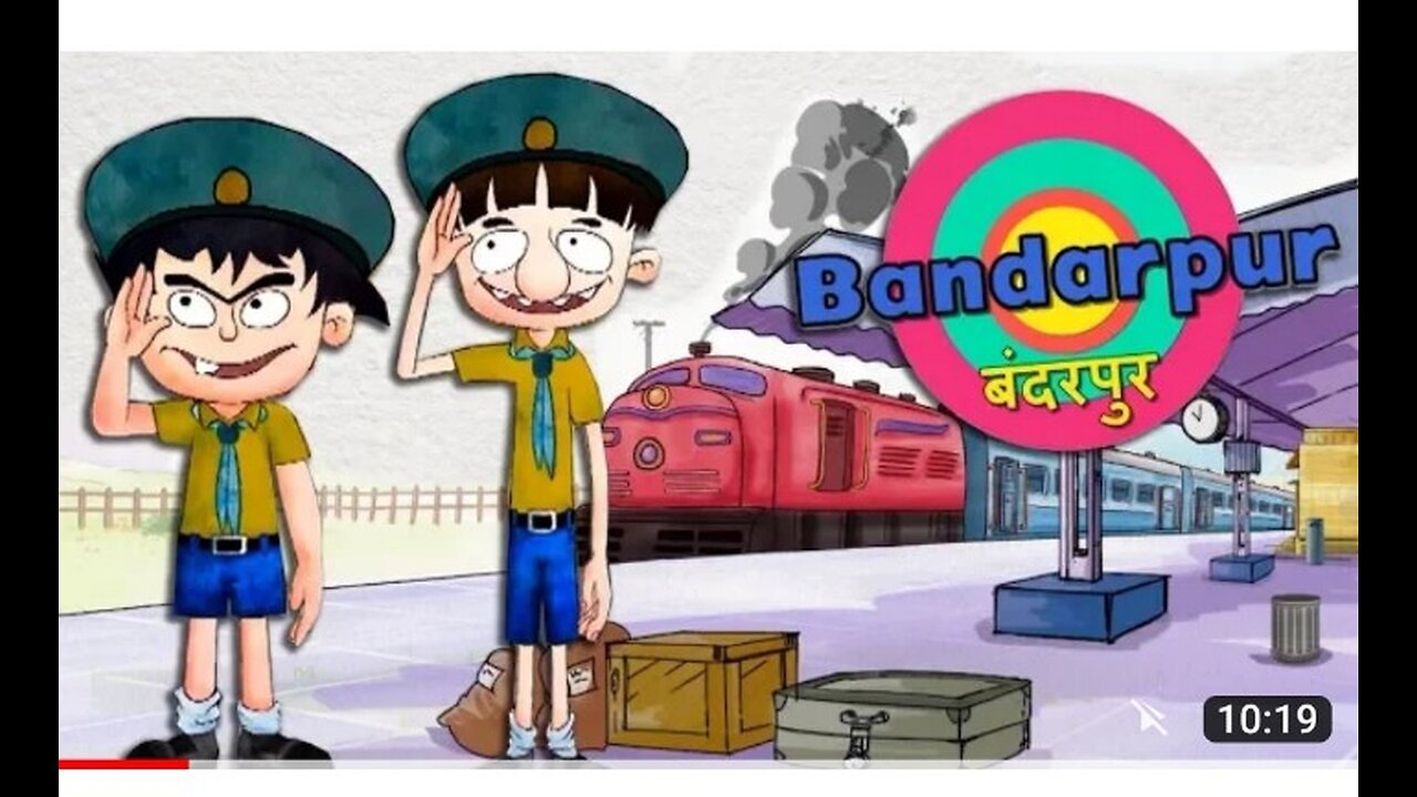 बंदरपुर। बंधबुध और बुरबाक। Banderpur। Mandhbudh aur burbak Hindi cartoon all cartoon character