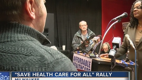 Rallies held in support of Affordable Care Act