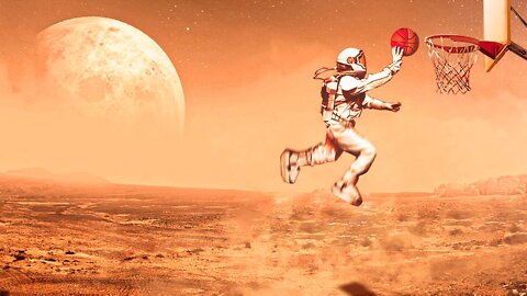 What If You Played Basketball on Mars?