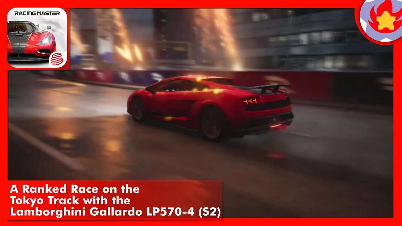 A Ranked Race on the Tokyo Track with the Lamborghini Gallardo LP570-4 (S2) | Racing Master