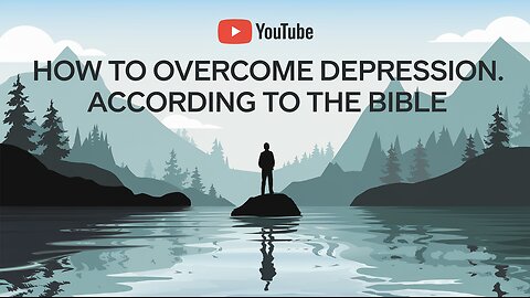 How to Overcome Depression Biblically 🙏 #OvercomeDepression #BiblicalWisdom #Jesus #God #holyspirit