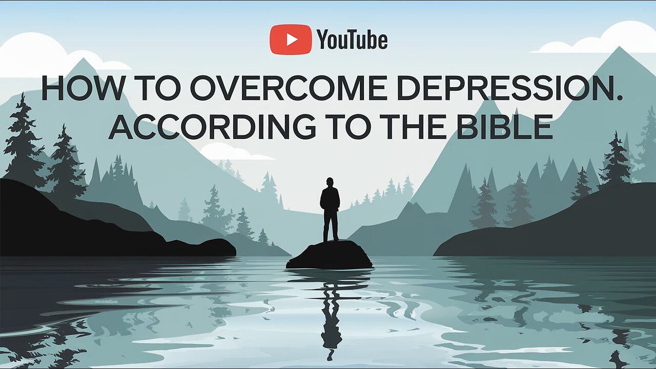 How to Overcome Depression Biblically 🙏 #OvercomeDepression #BiblicalWisdom #Jesus #God #holyspirit