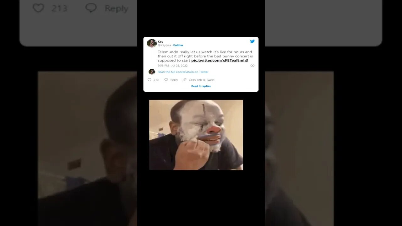 Fans react after Telemundo cuts off bad bunny live performance in Puerto Rico #telemundo #badbunny