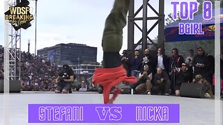 BGIRL STEFANI VS BGIRL NICKA | TOP 8 | 1 VS 1 | WDSF MONTPELLIER FRANCE 2023