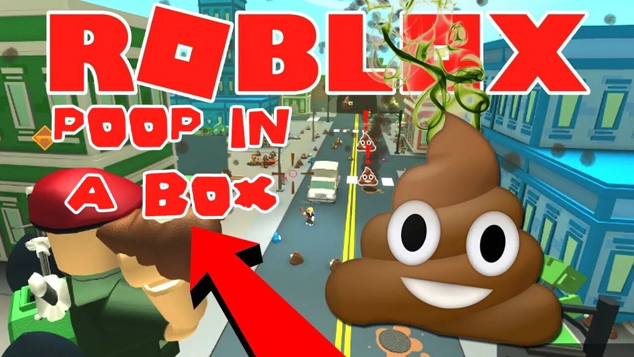 PLAYING IN POOP On Roblox | Poop In A Box Funtime