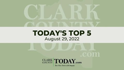 📰 Today's Top 5 • August 29, 2022