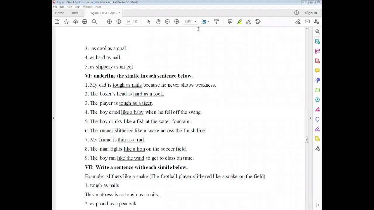 Eng B Class 4 28 04 21