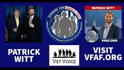 PATRICK WITT Trump / VFAF endorsed GA Candidate shout out to Veterans For America First - Gun Range