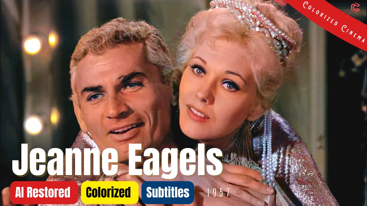 Jeanne Eagels 1957: Colorized Biography | Kim Novak, Jeff Chandler | Life Story | Subtitles