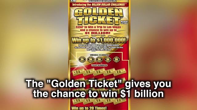 Win up to $1 billion with Michigan Lottery's new Golden Ticket