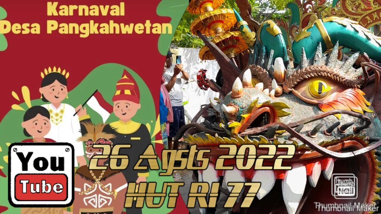 FULL, KARNAVAL PANGKAHWETAN GRESIK HUT RI 77. #gresik #pantura #ujungpangkah #hutri77 #karnaval