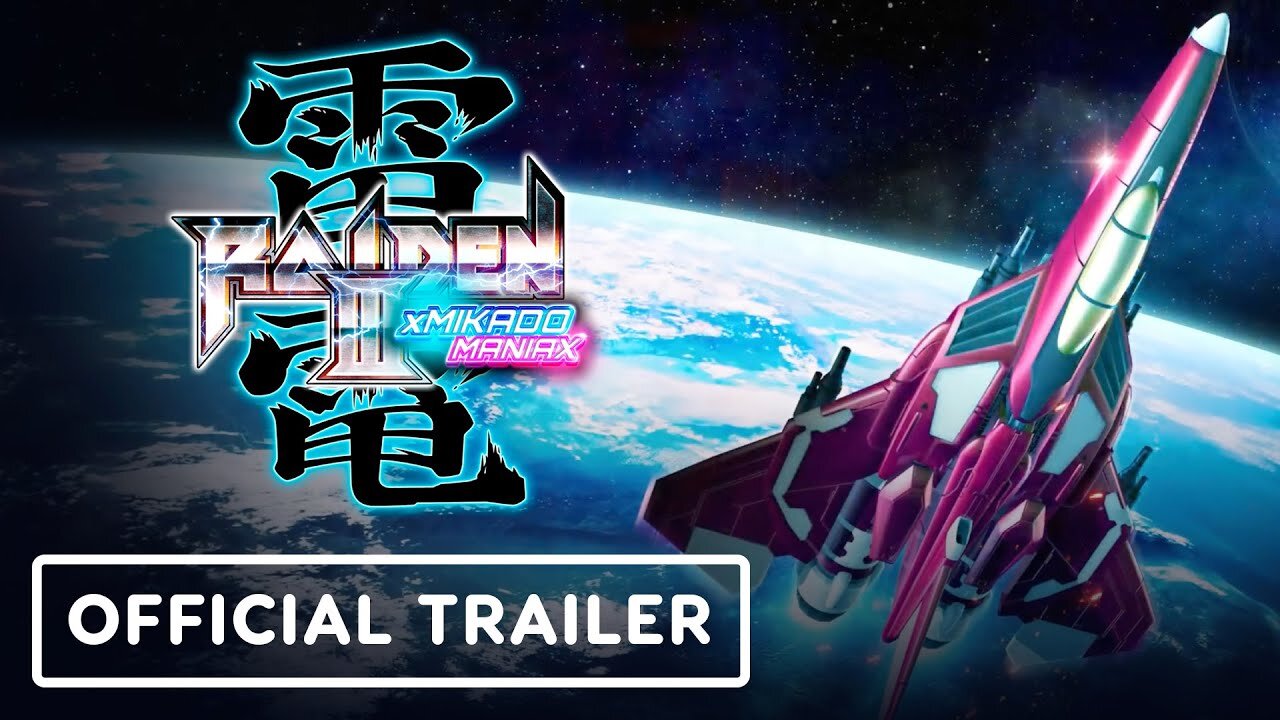 Raiden 3 x Mikado Maniax - Official Announcement Trailer