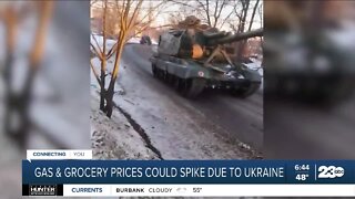 Gas, grocery prices could go up if Russia invades Ukraine