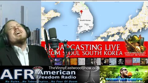 Vinny Eastwood on World Pirate Radio, Japhy's Man Cave - 7 November 2019