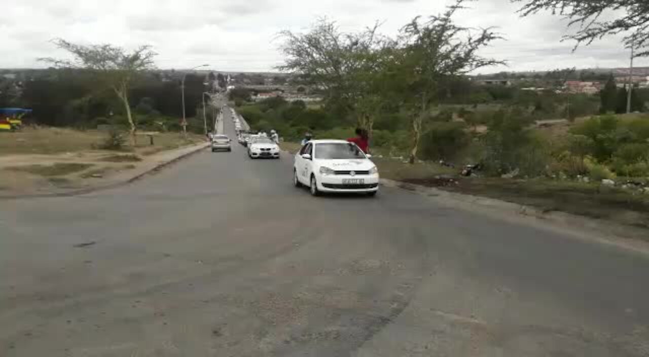 Springboks centre Lukhanyo Am receives hero's welcome in his hometown in Eastern Cape (24j)