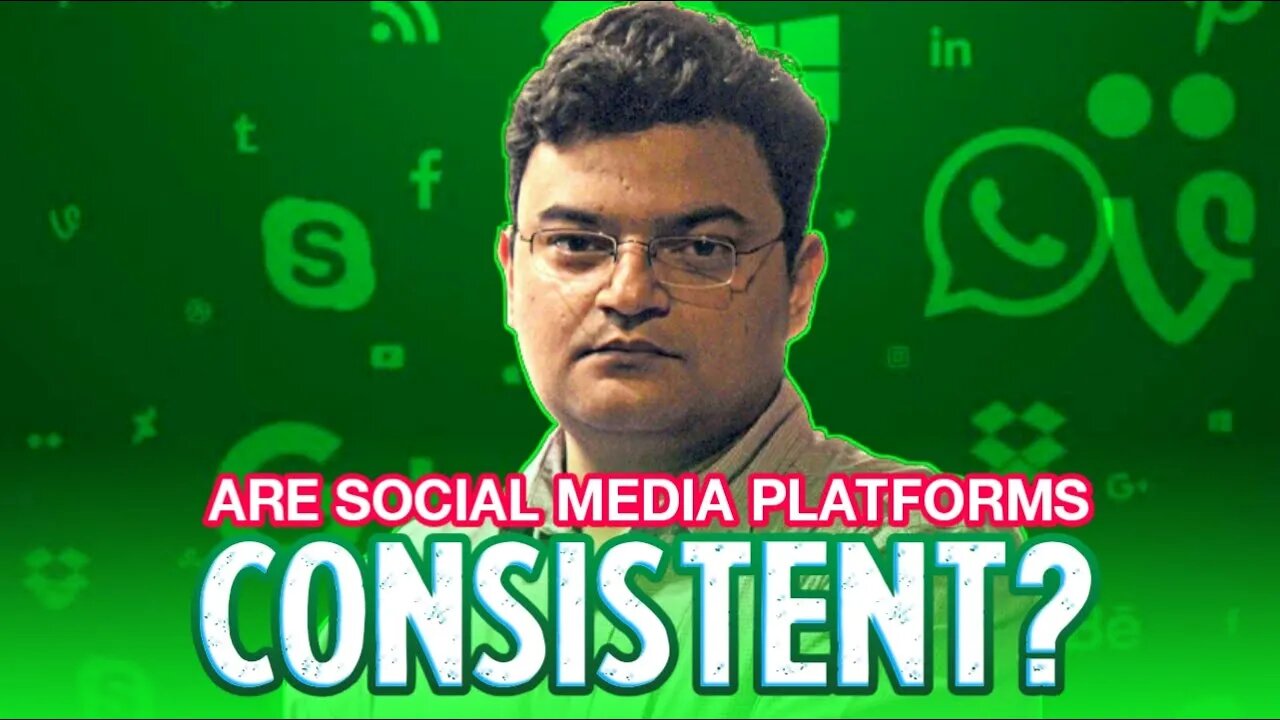 Are Social Media platforms consistent?