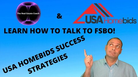 USA HOMEBIDS Success Strategies (The FSBO Call)