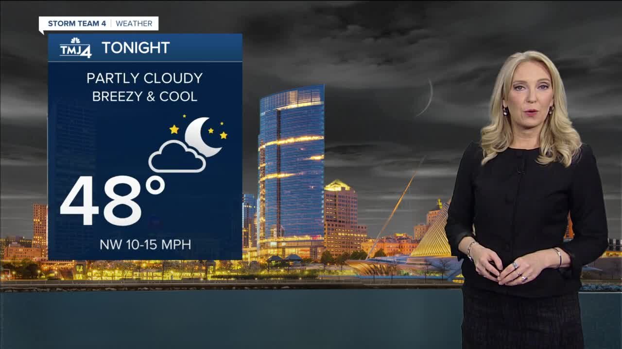 Southeast Wisconsin forecast: Drier weather Monday, with slight chance for a few showers