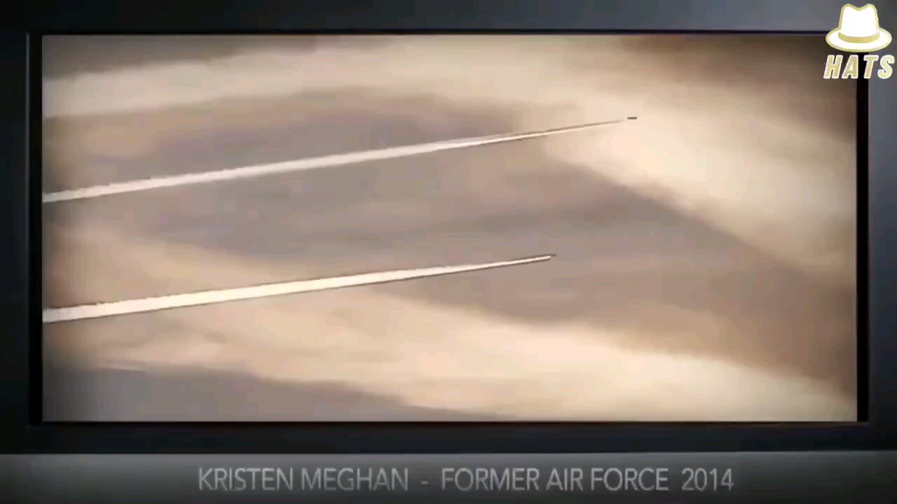 🙄Kristen Meghan formerly of the Air Force explaining the truth behind chemtrail technology.