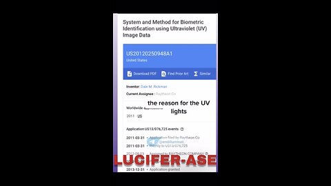 LUCIFERASE Biometrically Tracking the Vax'd with UV Light