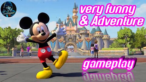 Very funny & adventure gameplay| desneyland adventure gameplay